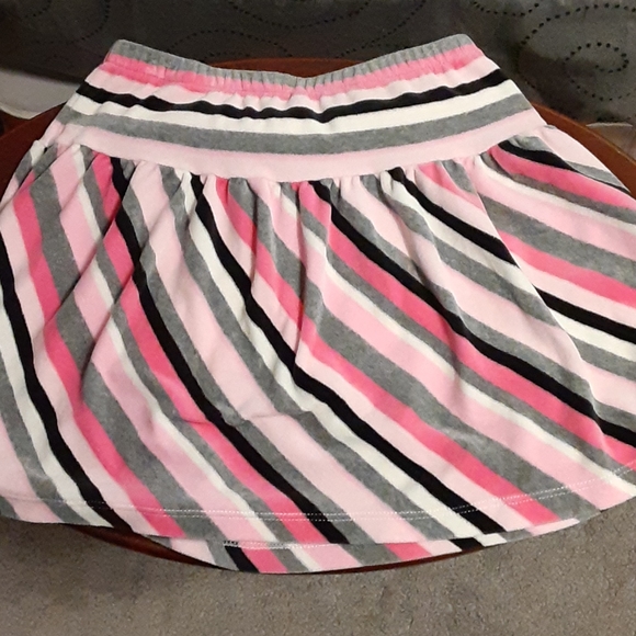 Skort (jupe-culotte) Garnet Hill Fille Taille 4 - Imprimé Licorne, Gris Et Rose, Coton, Occasion